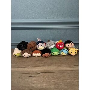 Disney Tsum Tsum Lot Star Wars Pixar Inside Out Mulan Simba Yoda